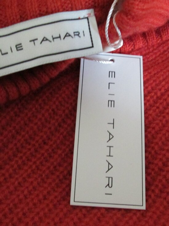 Elie Tahari “Monarch” 100% Cashmere Sweater – Size XL – NWT – Retail $425